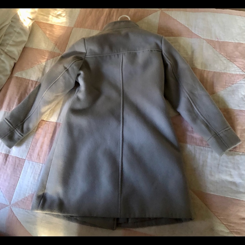 Girls George mid-length peacoat. Slim medium 7/8.